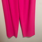 Alice + Olivia Size 6 Pompey Hot Pink Pleated Wide Leg Trousers Pants Photo 5