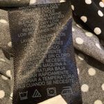 Norma Kamali  Baby Polka Dot Faux
Wrap Slinky S/S Dress Black & White Sz LARGE Photo 8