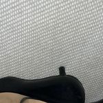 Gianni Bini  Black High Heel Pumps Pleather Close Toe Pointed Stiletto Sz 7.5 Photo 2