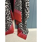 Chico's Leopard Print Sleeveless Casual Draped Open Front Cardigan Size M (1) 8 Photo 5