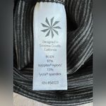 Athleta Energy Power Up Space Dye Grey Athletic Capri Yoga Pants - Small Photo 7