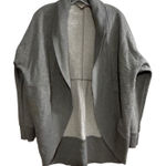 Banana Republic Gray Shawl Collar Cardigan Sweater Jacket Size Medium Photo 0