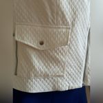 Metaphor Cream Asymmetrical Zip Moto Jacket Sz L Zip & Button Pockets & … Photo 2