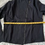 Charlie Paige  Black long sleeve zip up Women’s Jacket size S/M Photo 7