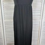 Saks 5th Avenue  Vintage 50's-60's Sleeveless Empire Waist Maxi Dress Black-11 Photo 0