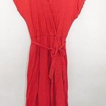 Universal Threads Universal thread red wrap midi dress Photo 0