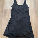 Aerie Offline Dress Athletic Mini Black Sleeveless Built Photo 0
