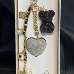 Eye Candy | Glitzy Heart & Teddy Bag Charm Photo 0