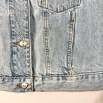 Topshop Blue Wash Boxy Trucker Jean Jacket 10 Photo 3