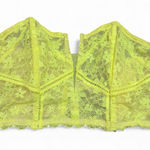 Victoria's Secret  Neon Yellow Green Cropped Bustier Camisole Photo 0