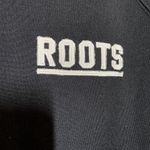 Roots  Athletics Full Zip Hoodie Track Jacket Red Striped Drawstring Black M Photo 1