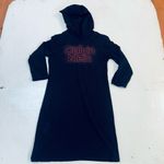 Calvin Klein  Black Hoodie Dress Women's Size SP Photo 4