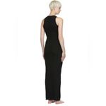 SKIMS  Black Soft Lounge Cut Out Long Slip Dress Photo 7