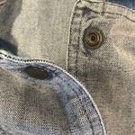 Vintage Y2K Essentials Sleeveless Denim Metal Snap Vest Unisex Medium Pockets Blue Photo 5