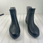 London Fog  Women’s Black Rain Boots Size 10.5 Photo 1