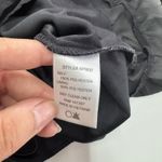 ASTR  Romper Womens Medium Black V Neck Ruffle Hem‎ Sleeveless Lined Dressy Photo 4