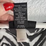 Lane Bryant  14 16 Surplice Top Sheer Black Zebra Split Long Sleeve V-Neck Sexy Photo 5