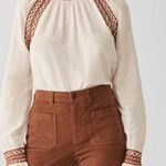 Faherty  Arles Blouse Blush Photo 0