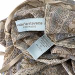 Valerie Stevens Vintage Y2K Mesh Sheer Paisley Printed Tank Top Photo 4