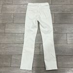 MOTHER Denim The Mid Rise Dazzler Ankle New! White Size 24 Photo 7