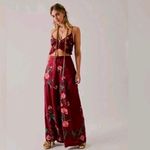 Free People New FP x Anna Sui Poppy Embroidered Set Size 2 Photo 2