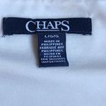 CHAPS Midi Black & Cream Sleeveless Swing Dress SZ L Has 2 Small Pulls … Photo 5