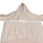 Athleta Evergreen Hoodie Sweater Long Sleeve V Neck in Ballerina Gown Sz L Photo 11