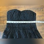 American Eagle Strapless Eyelet Size 0  Black Dress Photo 6