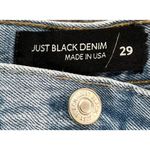 Just Black Denim Basic Mom Jeans Womens 29 Blue Light Wash High Rise Timeless Photo 13