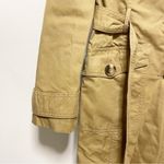 Kenneth Cole Reaction Camel Collared Trench Jacket Tan Photo 2