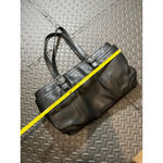 Coach Authentic  Hampton Large Black Leather Tote Bag Purse F10288‎ Womens Photo 8