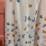 Chic Me Beautiful white silk lined butterfly  dress great for special occasions Photo 2