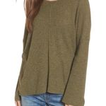 Madewell  Northroad Olive Green Pullover Sweater Photo 0