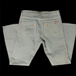 Juicy Couture size 27 Light greenish light turquoise cropped stretch jeans EUC Photo 3