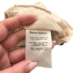 Reformation NWT NEW  Lewis Bobcat Mini Dress Tan Sz 12 Photo 5