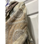 Free People Parka/Anorak Tie Dye Hooded Cowl Neck Embroidered XS Jacket Photo 4