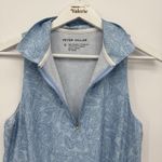 Peter Millar  Carner Sport Dress Athletic Crown Sport Blue Palm Size Small Photo 6