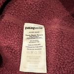 Patagonia BURGUND MAROON WOMENS 1/4 ZIP BETTER SWEATER FLEECE XS Photo 4