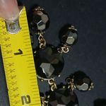 Erica Lyons black mirror bib necklace Silver Photo 12