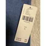 Anthropologie PILCRO  Flounced Tunic Dress Chambray Fray Hem L Photo 6