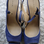 Tahari  Misha peep toe platform Slingback heels size 9. Photo 0