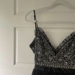 Only NWT Needle & Thread Andromeda Midi Dress Washed Black Photo 10