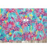 Lilly Pulitzer Stefani Dress Trippin & Sippin Beach Coverup Aqua Pink Cruisewear Photo 7