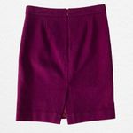 Maroon wool pencil skirt J.Crew Factory dark academia preppy whimsigoth Red Size 0 Photo 1