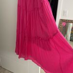 TALULAH Gorgeous  maxi dress in hot pink gauze in excellent cond Photo 2