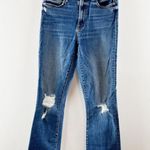 Mother The Insider Crop Step Chew Jeans Dancing On Coals Blue 24 Photo 1