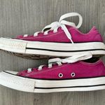 Converse All Star Chuck Taylor low top sneakers shoes burgundy women size 6 Photo 6