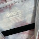PINK - Victoria's Secret  tie dye blue/mauve logo pullover hoodie,  oversized XS Photo 3