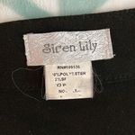 Siren Lily  Sequin Front Back Black Short Sleeve Top 2X Photo 2