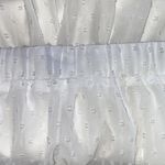 SheIn Flowy White Swiss Dot Tiered Mini Skirt Photo 2